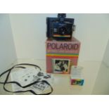 Polaroid land camera in original box