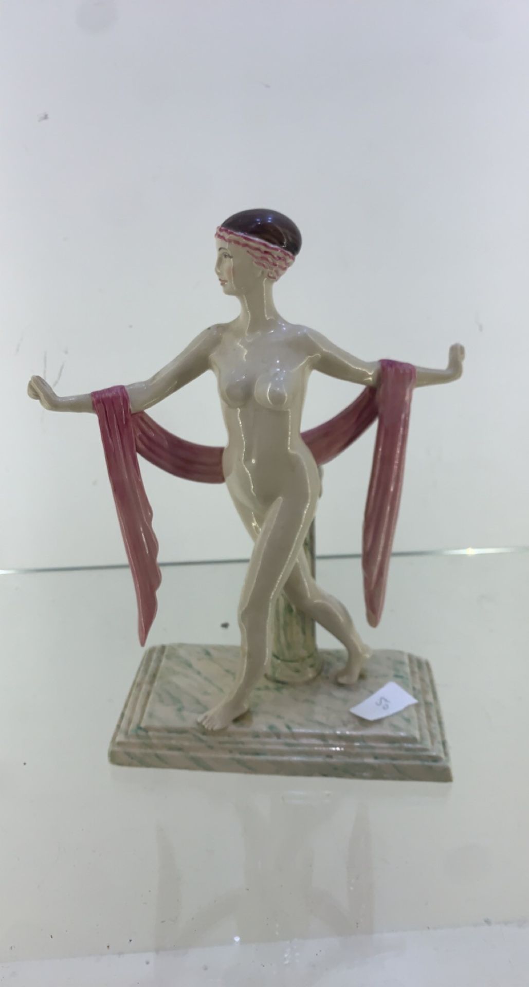 Kevin francis ceramic figure dancing nimph 84/500 - Image 2 of 2