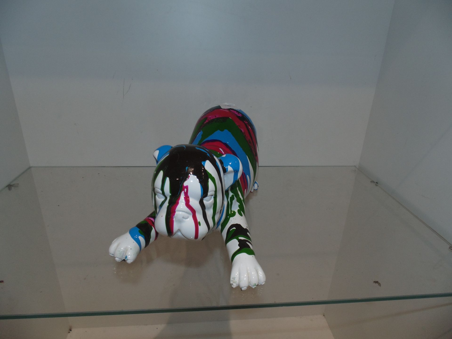 Contempory decorative dog figure