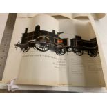 4 posters of steam engines