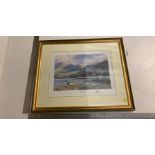 Resting boats signed print by Robin Smith 104/500