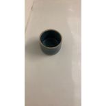 Studio pottery bowl (lighrt blue colour )