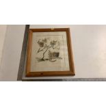 Framed print of a field mouse