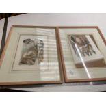 6 limited edition prints by Frances Clair Miller 1980