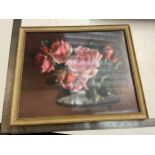 Framed print of roses