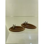 2 Wade porcelain bird ornaments