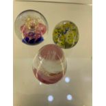 3 Paperweights