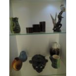 Pottery face mask and other art pottery