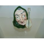 Sylvac staffordshire toby Character jug, Allan Dale Robin Hood.