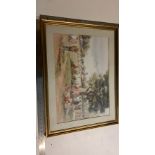 Framed print of Victorian Park scene