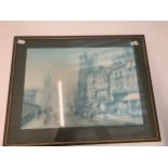 Framed print of Cambridge city centre