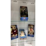 Four Meercat collectables
