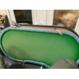 3 felt poker tables