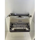 1940,s German Adler type writer with Nazi sticker to top