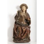 Picardy, France, year 1500, Madonna with Grapes