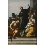 Italian Painter of the Late 17th/Early 18th Century, Saint Francis Xavier at Baptism