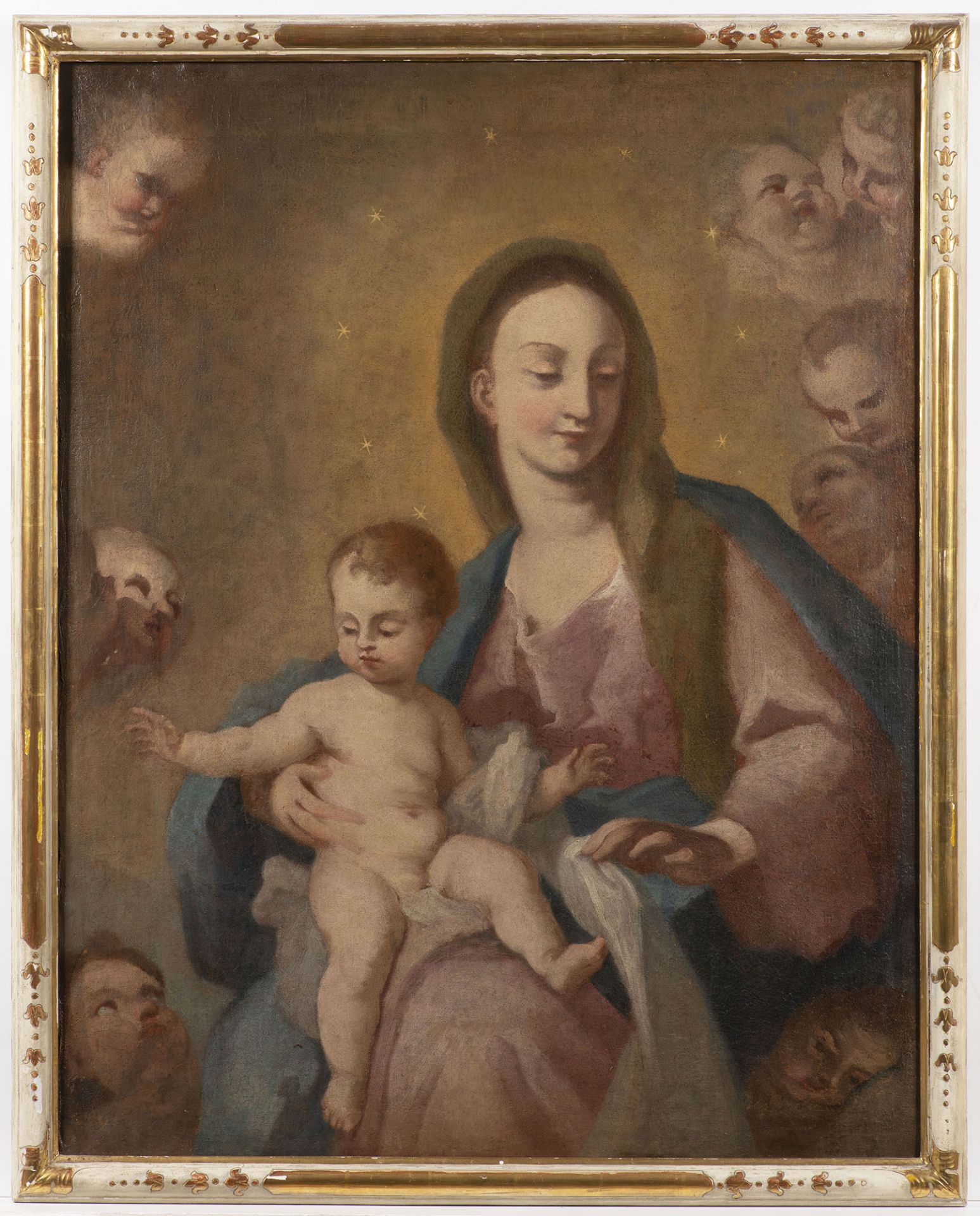 Franz Joseph Spiegler (5 April 1691 – 15 April 1757) – Atributted, Madonna with Child and Angels