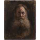 Russian painter, end of 19th century, Portrait study of Leo (Lev) Tolstoy