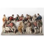 Relief, around 1700, probably Austria, The Last Supper