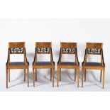 Four Biedermeier Chairs
