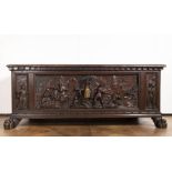 Walnut Chest, Italy 17th century