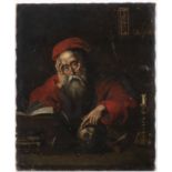 Dutch Master of the 17th Century, St. Jerome in his Study