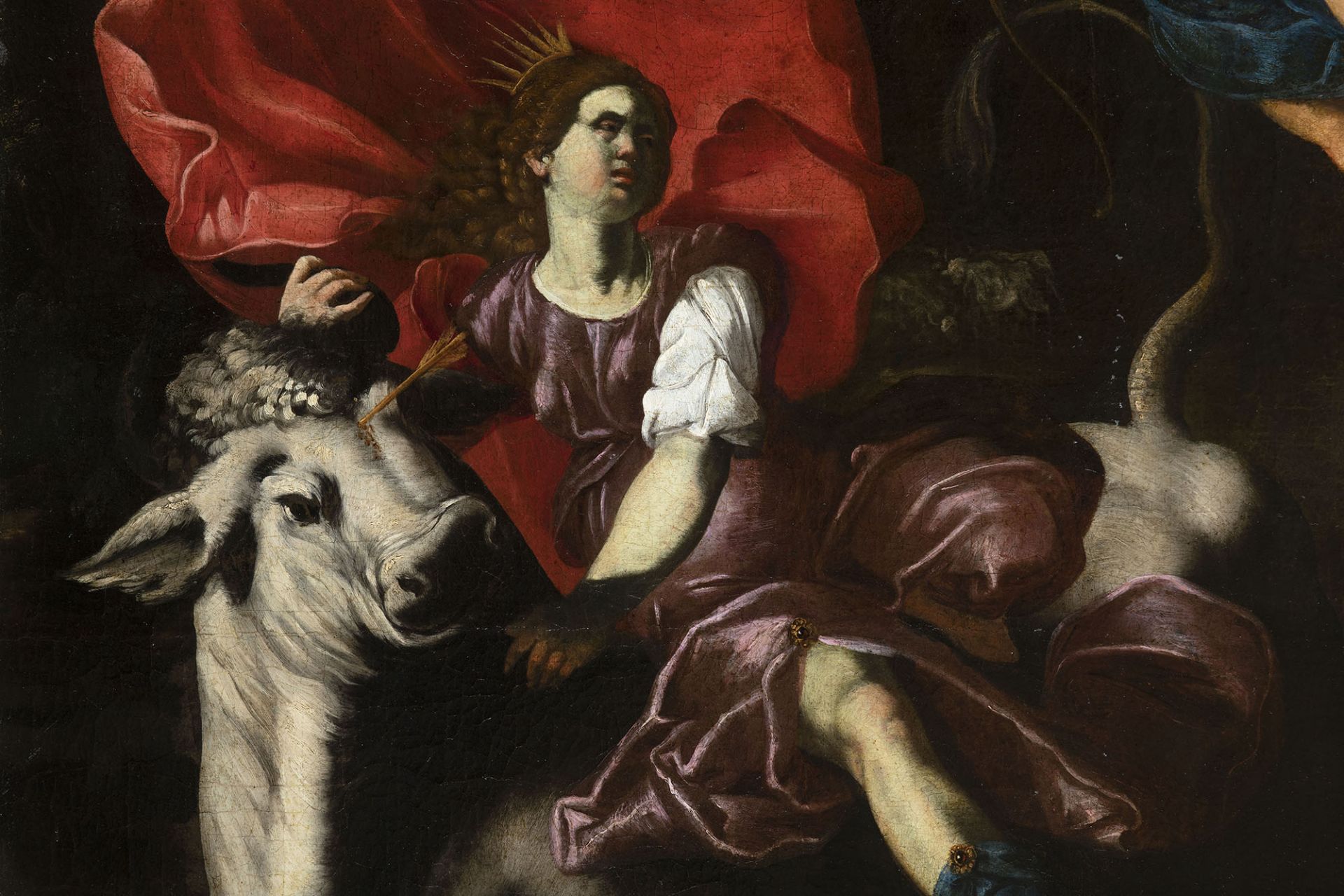 The Rape of Europa —Neapolitan Caravaggist of the 1st Half of the 17th Century  - Bild 2 aus 3
