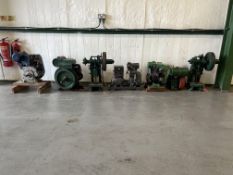 Job lot - Stationary Engines & Punches