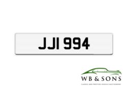 Private Registration - JJI 994