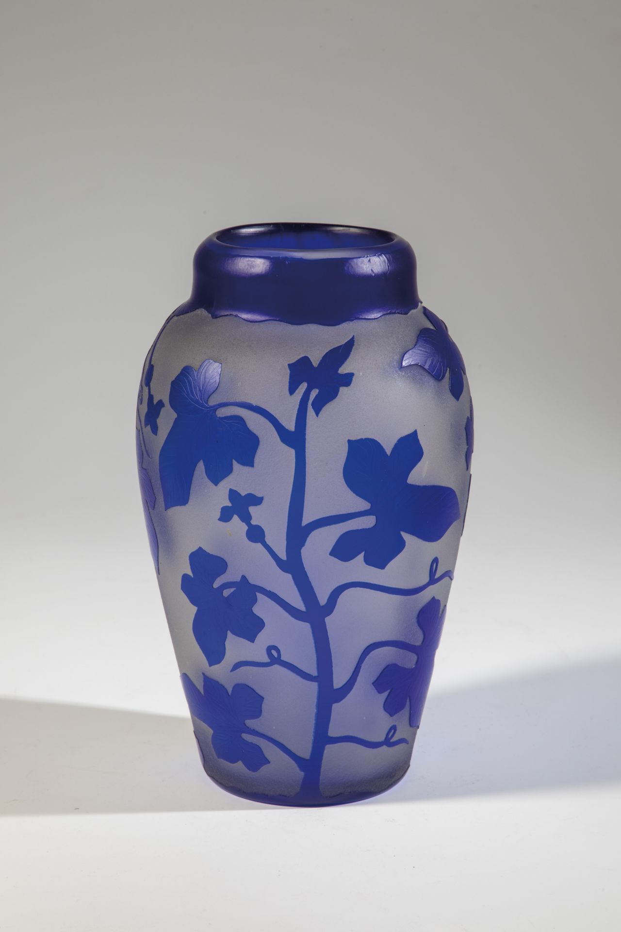 Vase with ivy