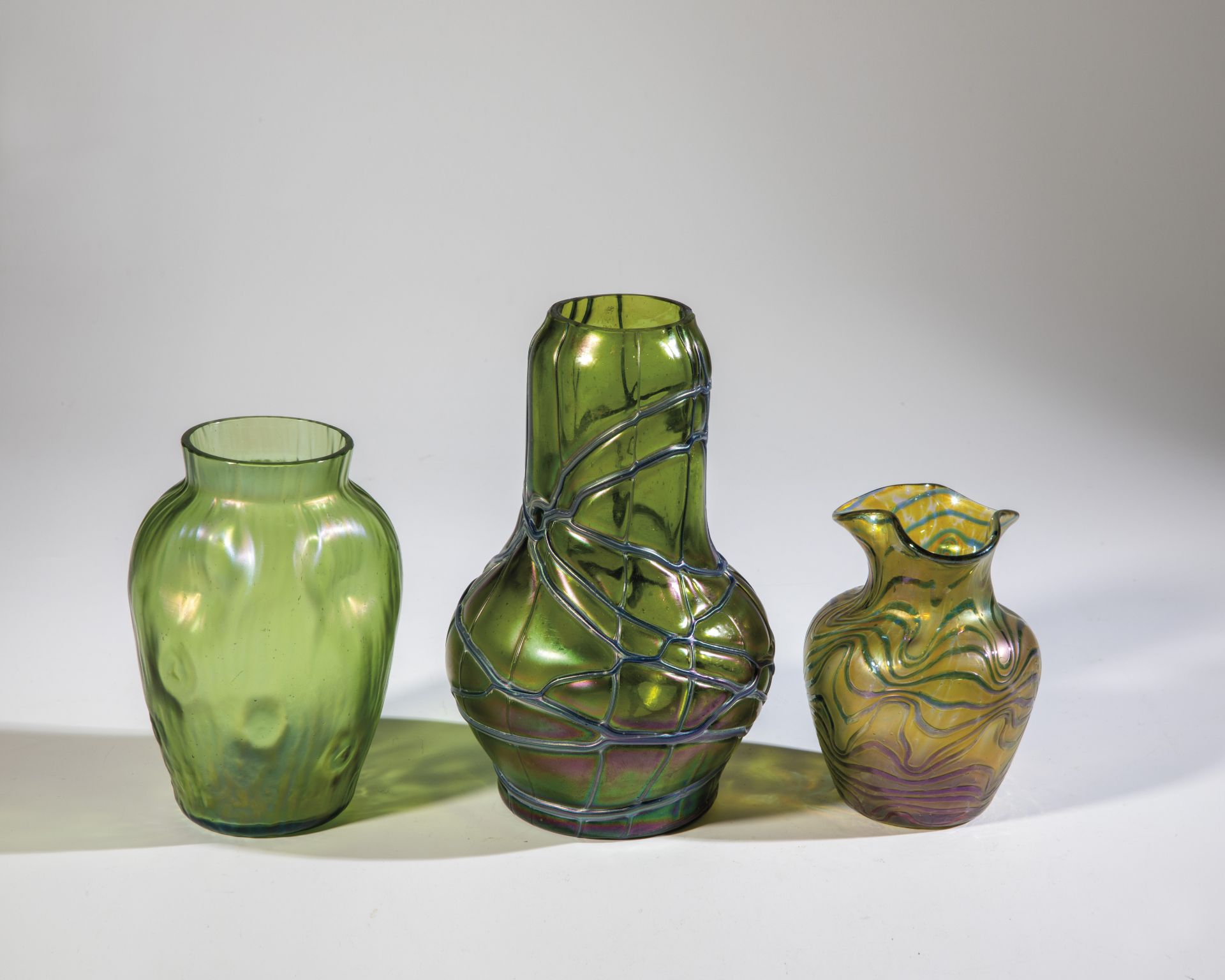 Three vases