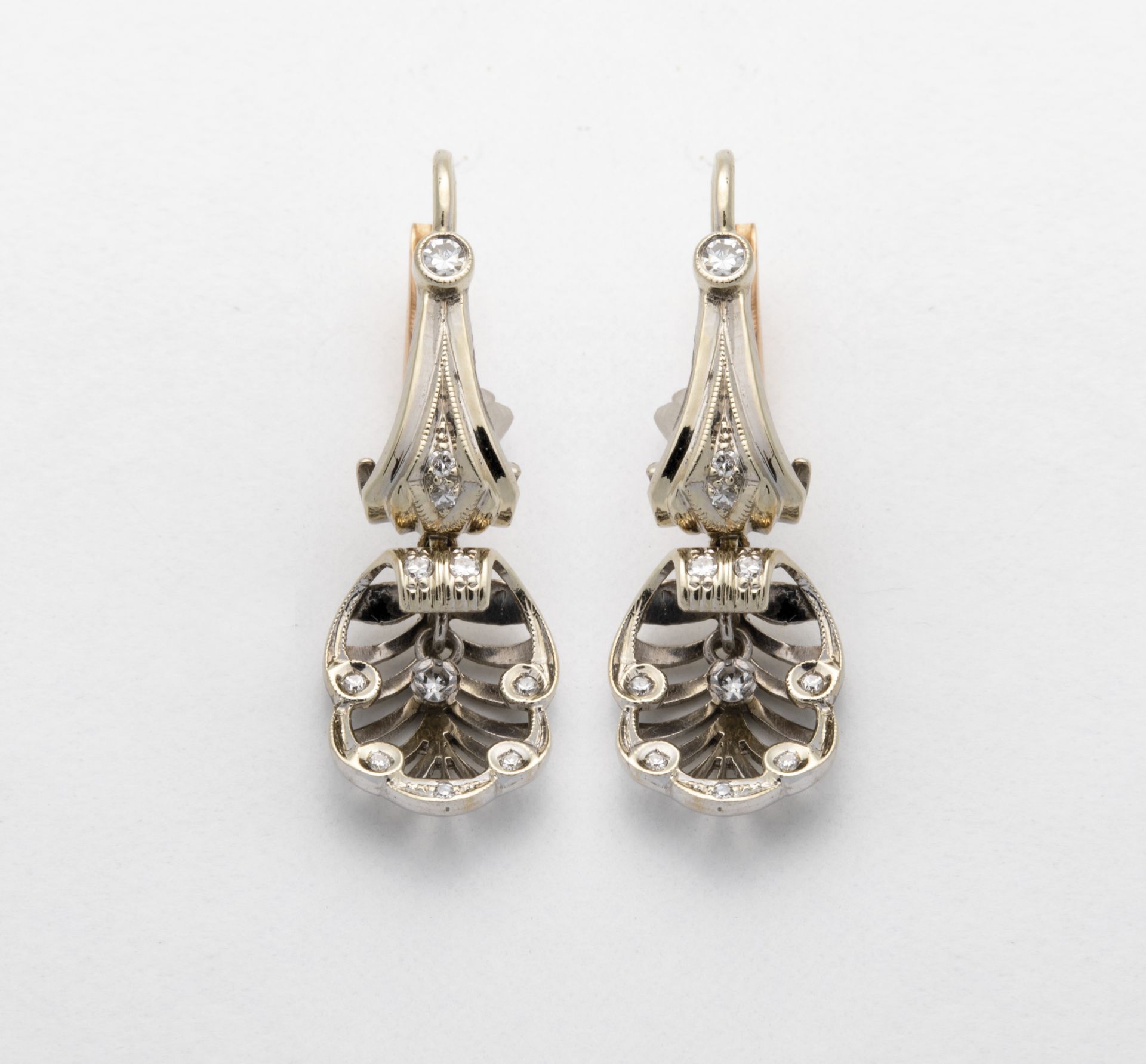 Diamond earrings