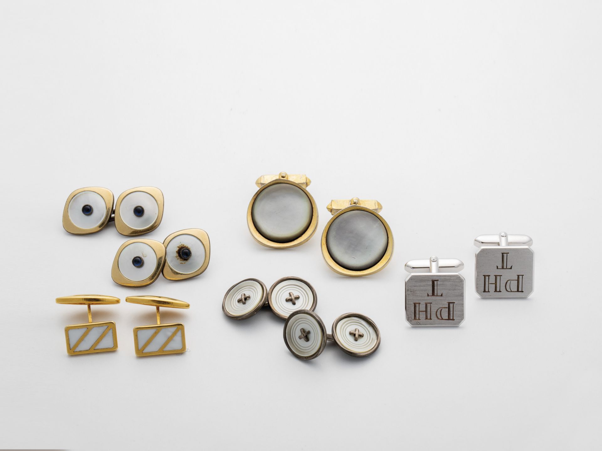 Mixed lot: cufflinks