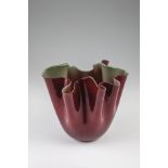 Taschentuch - Vase ''Sommerso''