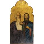 Ikone mit Moses und Jesaja aus einer Ikonostase