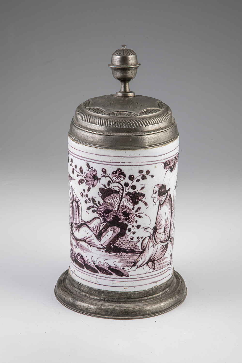 Roller pitcher with chinoiserie - Image 2 of 3