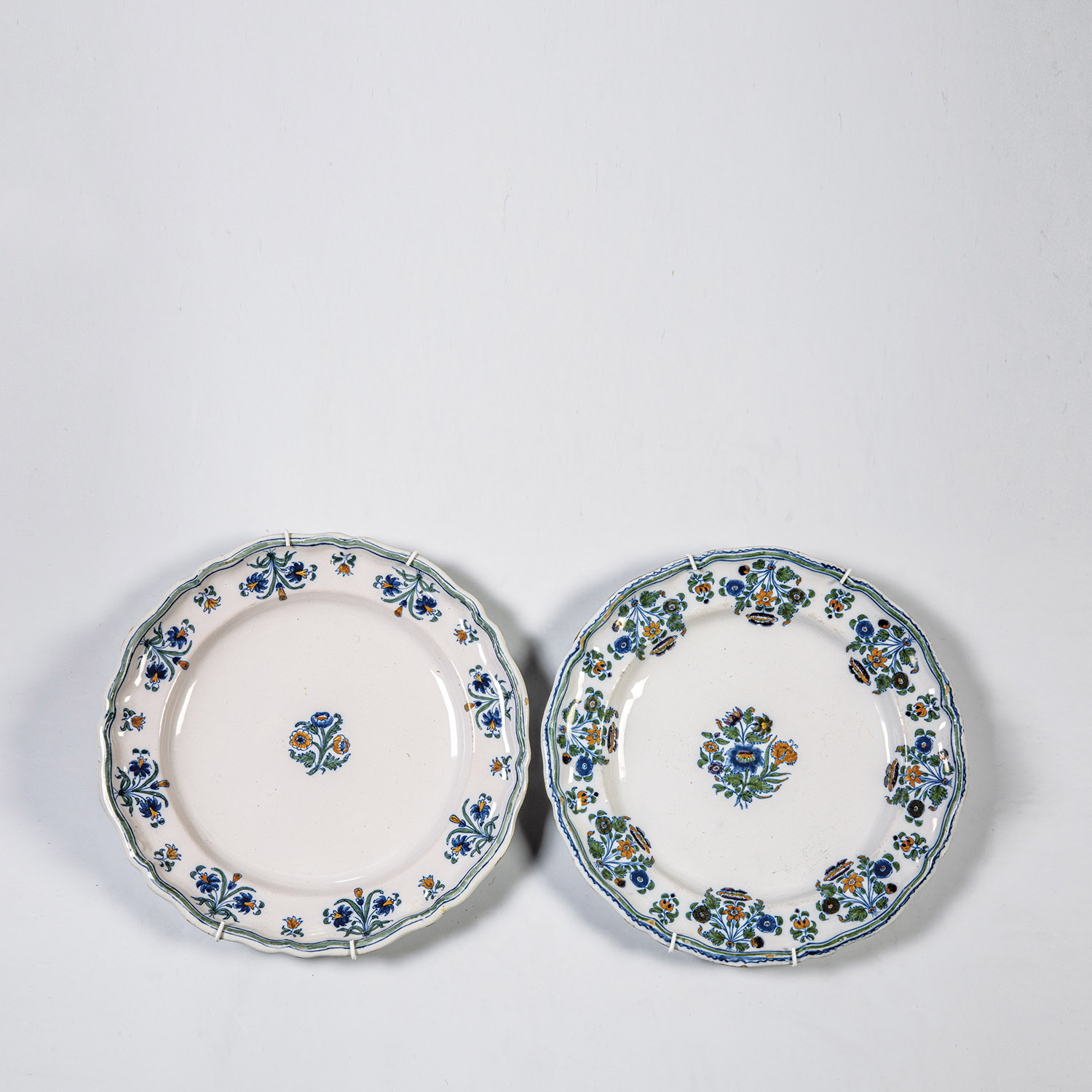 Two plates