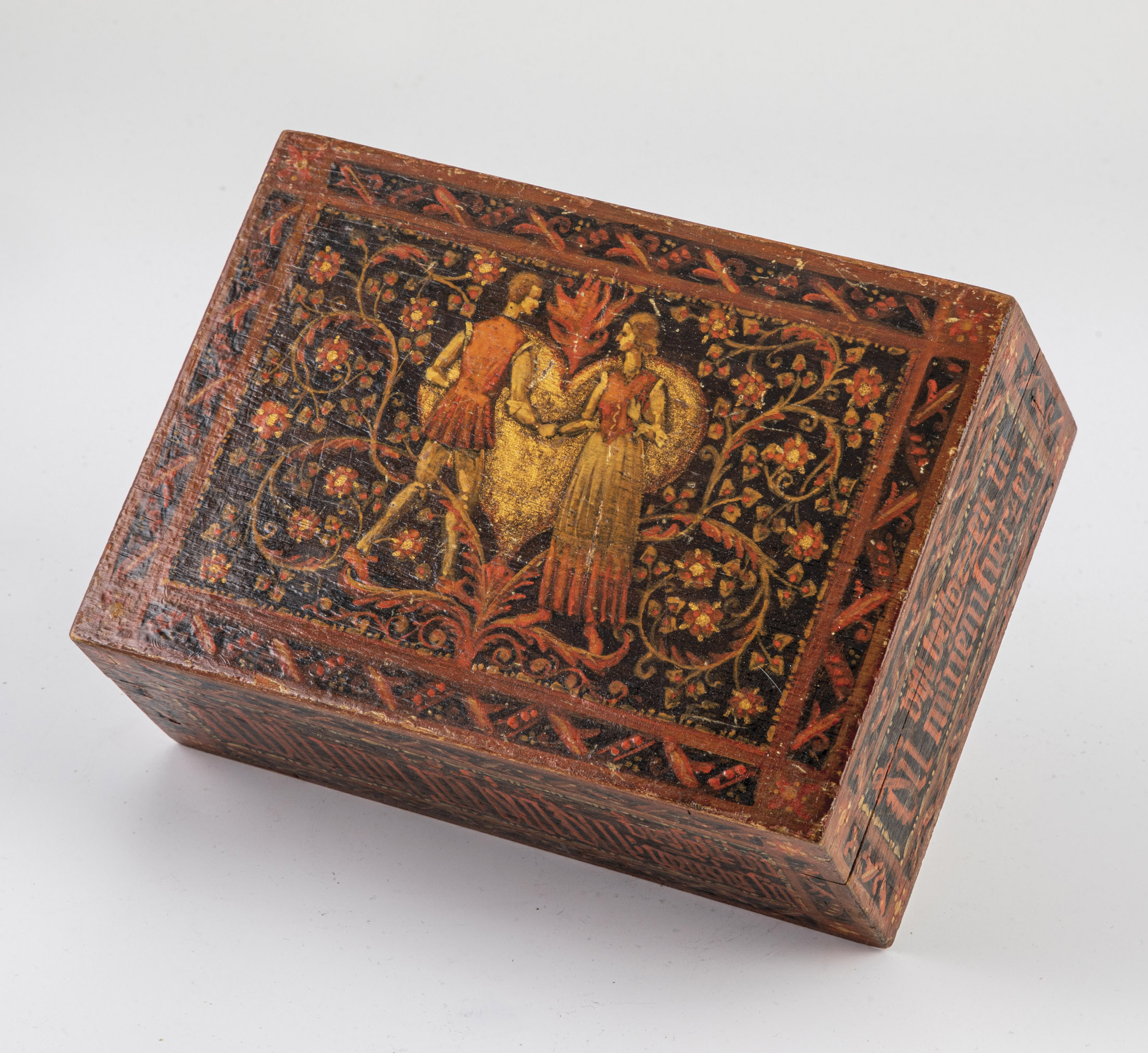 Gothic style minstrel box