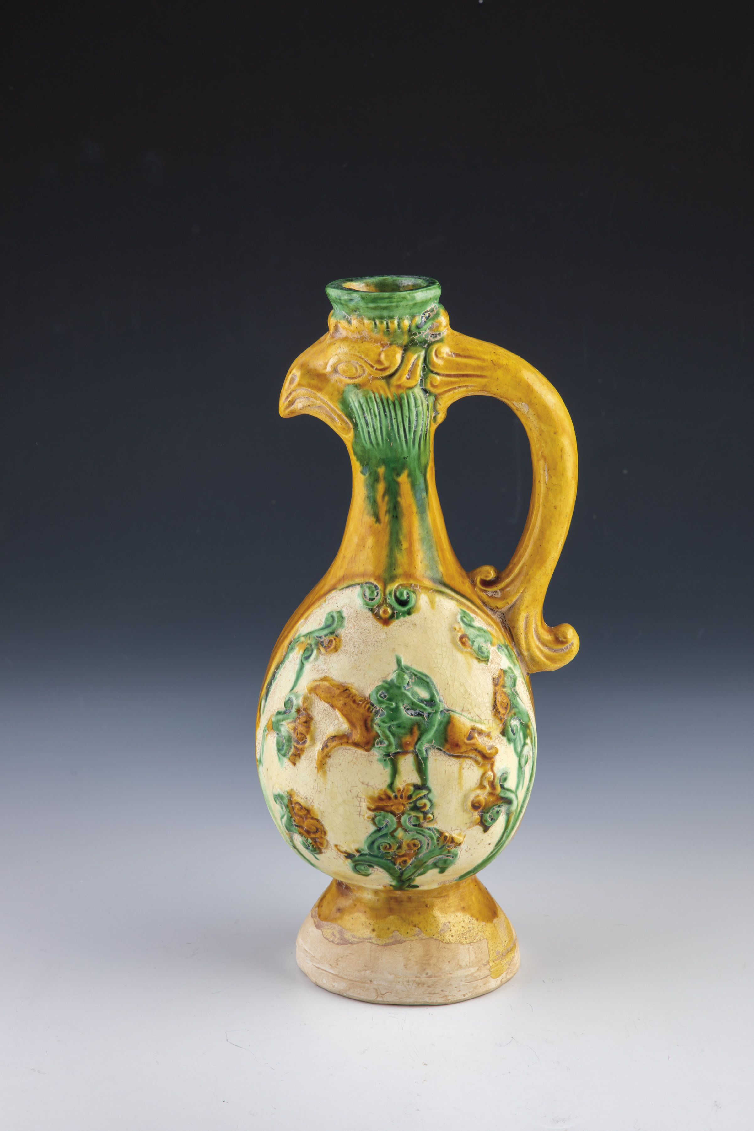 Tang style phoenix pitcher - Image 2 of 2