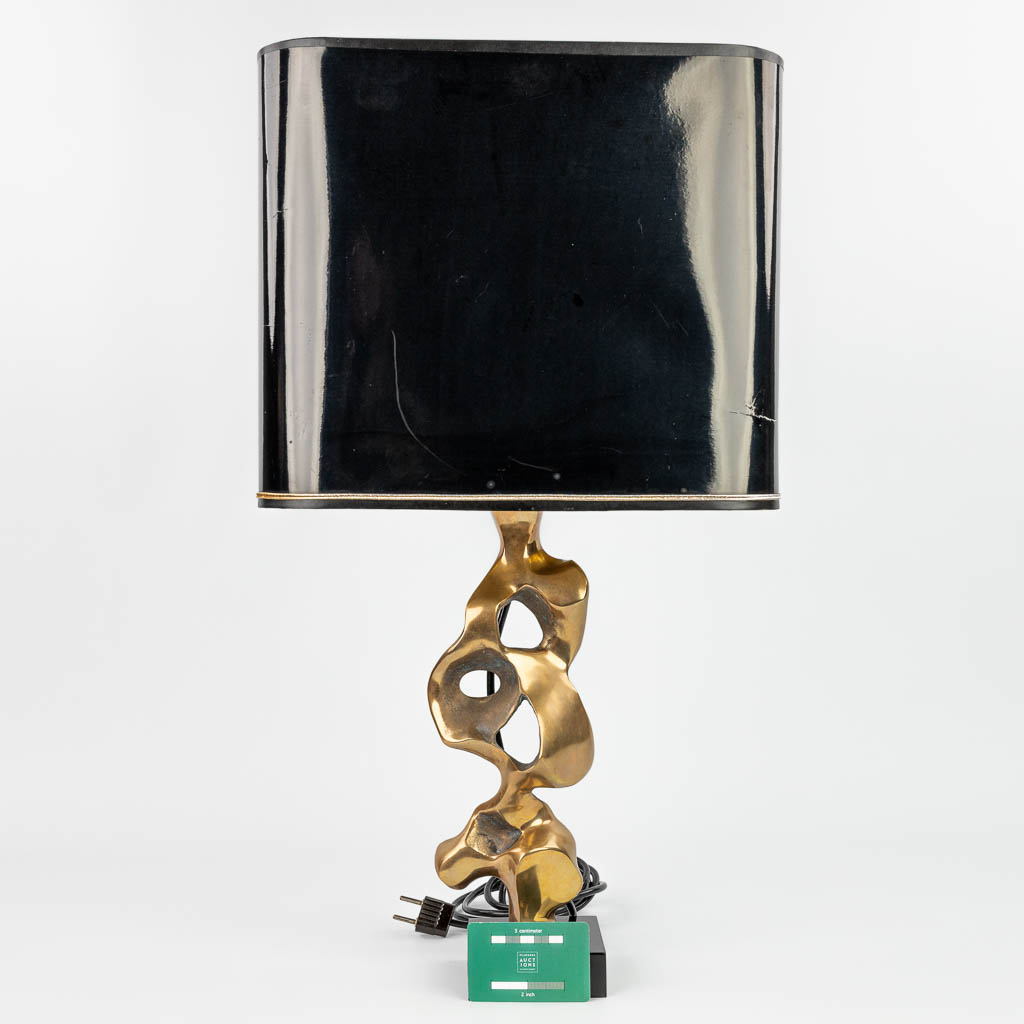 Michel JAUBERT (XX-XXI) 'Table lamp' made of bronze. (H:64cm) - Image 2 of 10