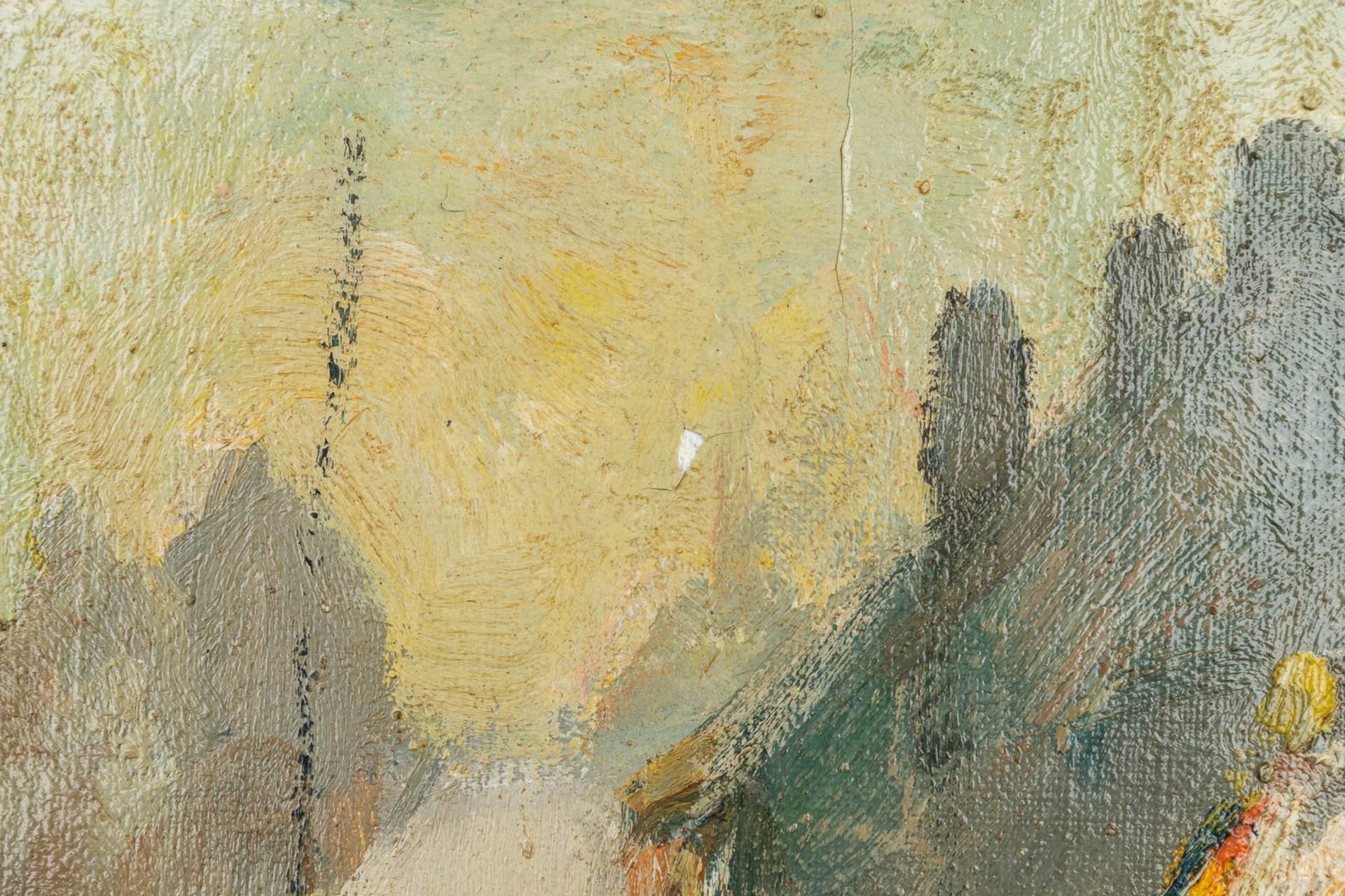 Léon MECHELAERE (1880-1964) 'Bruges' a collection of 2 paintings, oil on canvas. (54 x 74 cm) - Bild 6 aus 16