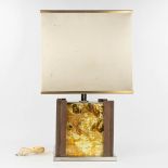 Romeo REGA (1925-1984) A mid-century table lamp made with bass. (H:70cm)