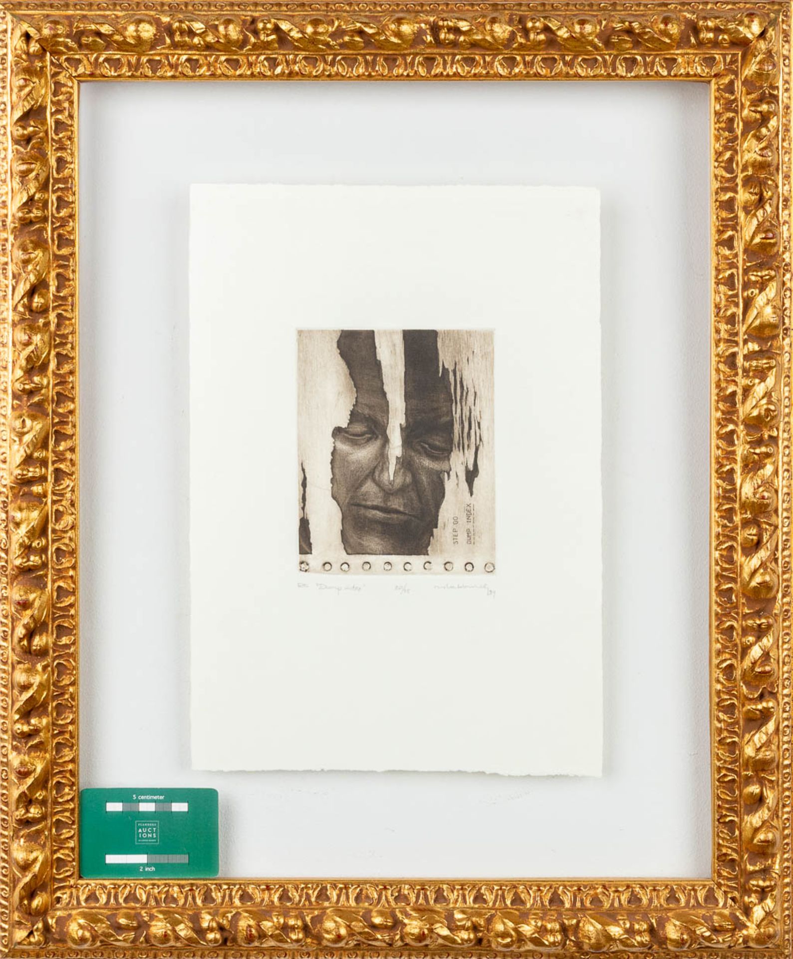 Rik SLABBINCK (1914-1991) 'Dump Index' a lithograph, numbered 20/25, 1989. (12,5 x 15 cm) - Image 5 of 8