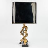 Michel JAUBERT (XX-XXI) 'Table lamp' made of bronze. (H:64cm)