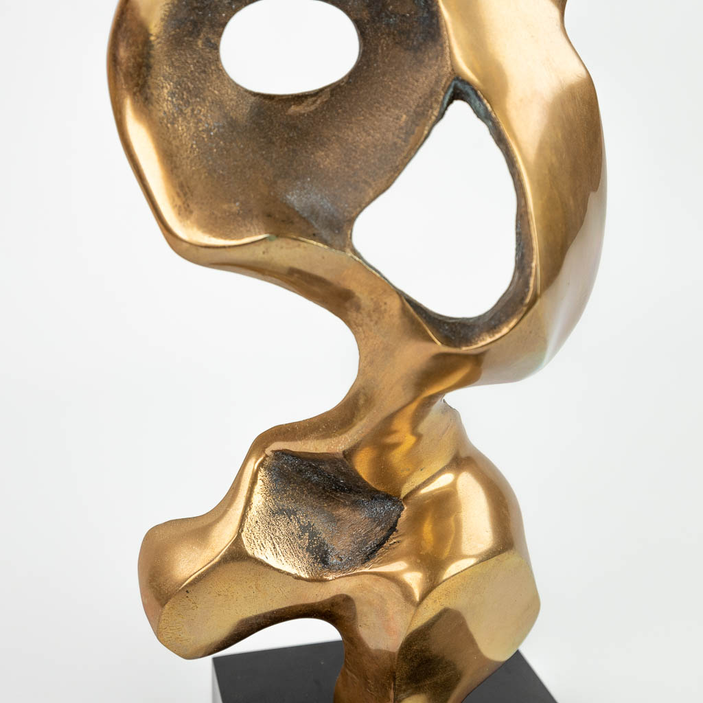 Michel JAUBERT (XX-XXI) 'Table lamp' made of bronze. (H:64cm) - Image 5 of 10