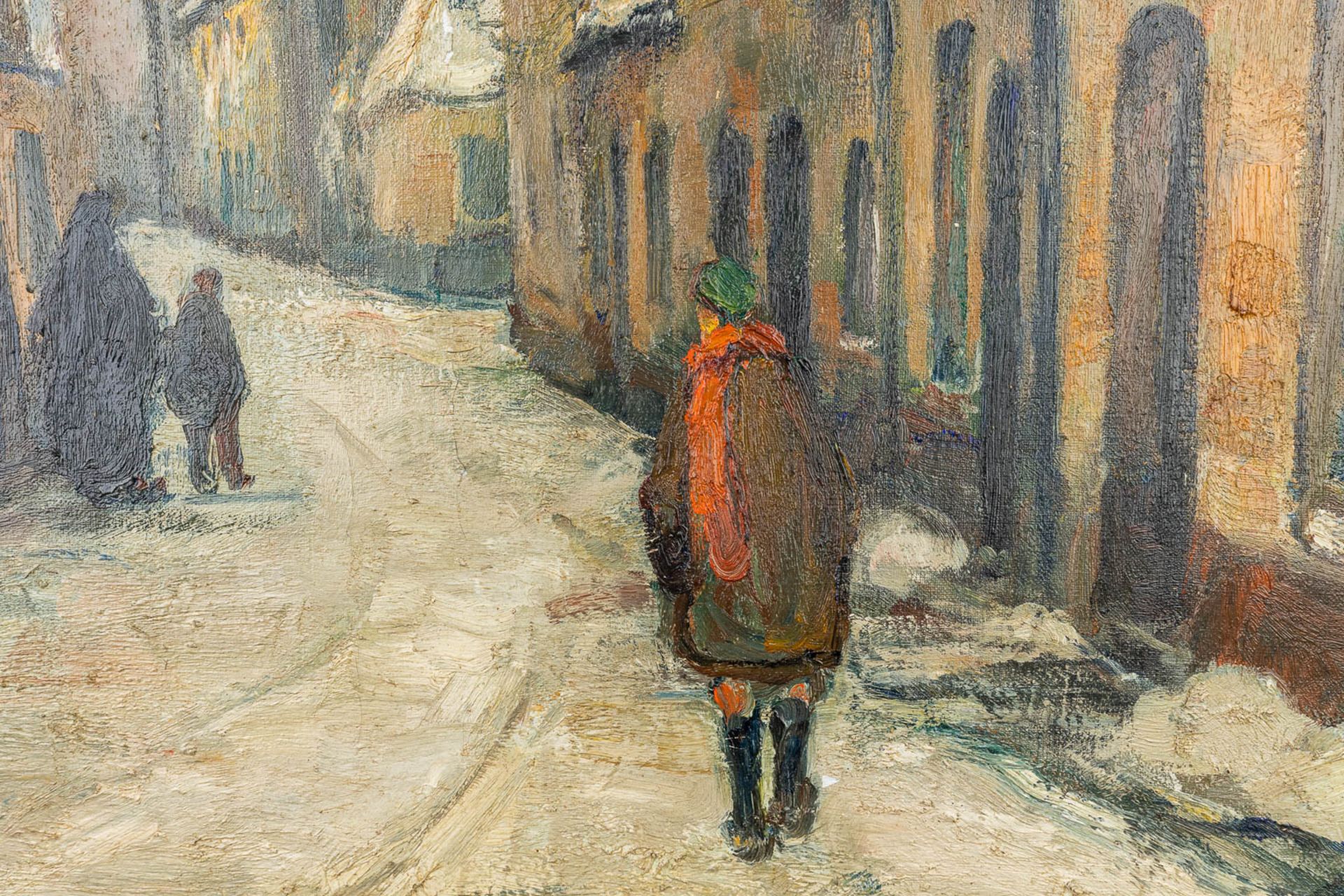 Léon MECHELAERE (1880-1964) 'Bruges' a collection of 2 paintings, oil on canvas. (54 x 74 cm) - Bild 14 aus 16
