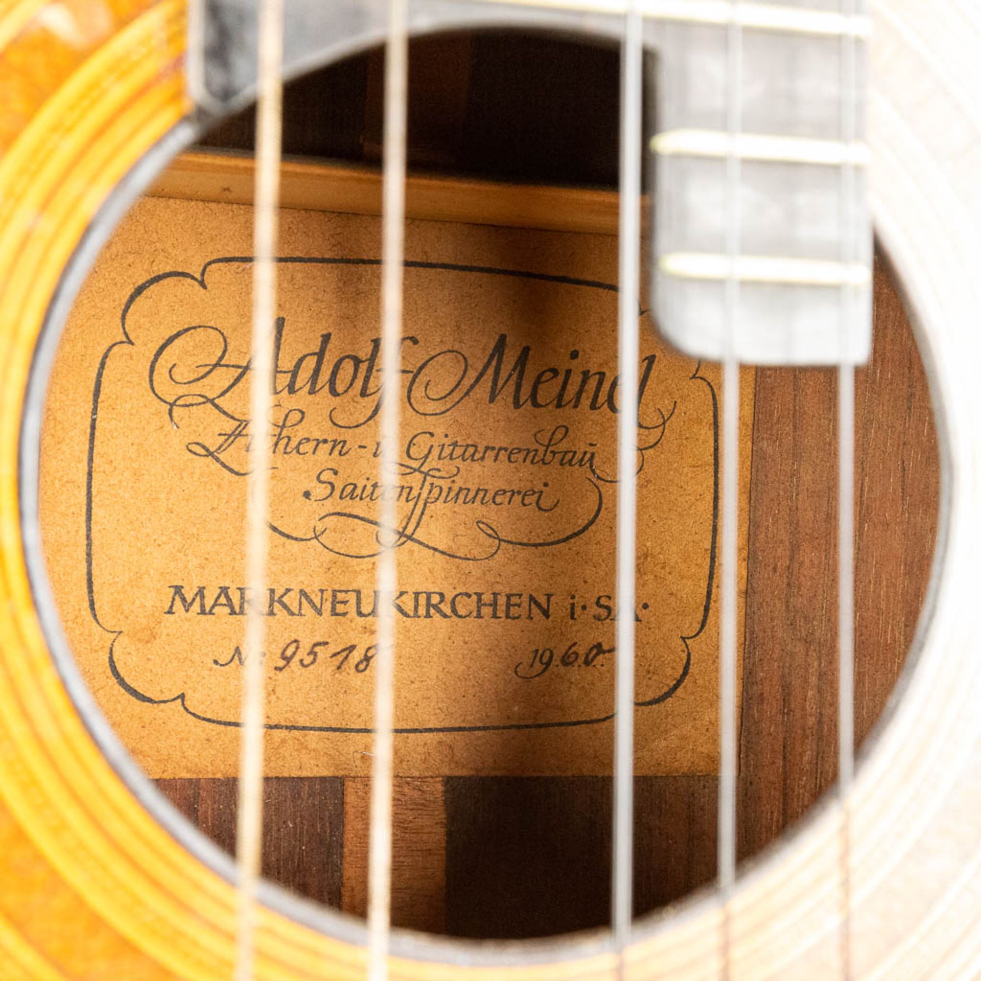 Salvador DALI (1904-1989) a signed guitar dated 1971. (H:99cm) - Image 22 of 42