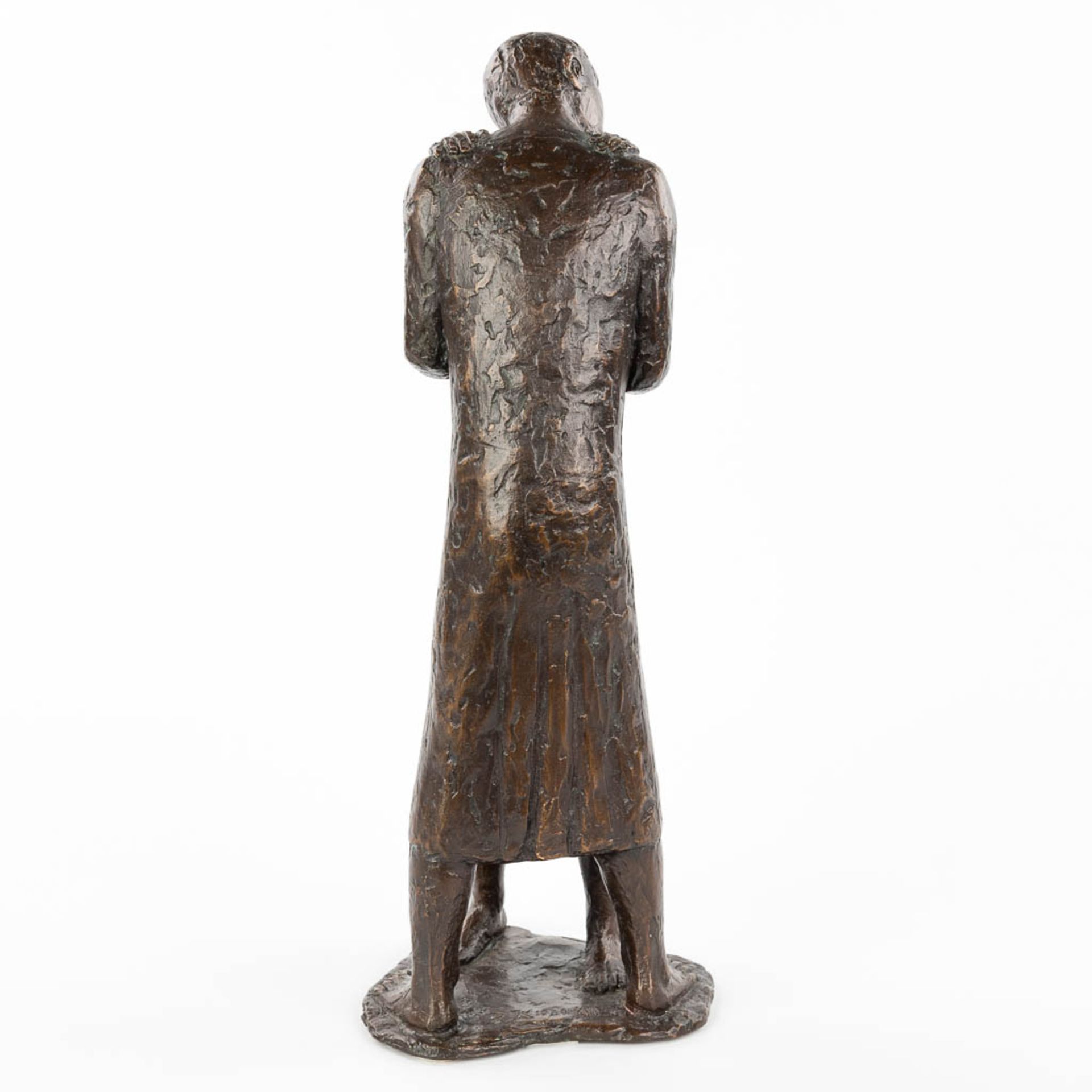 Richard KESSLER (1916) 'Der Abschied' ' Goodbye', patinated bronze. (H:41cm) - Image 2 of 11