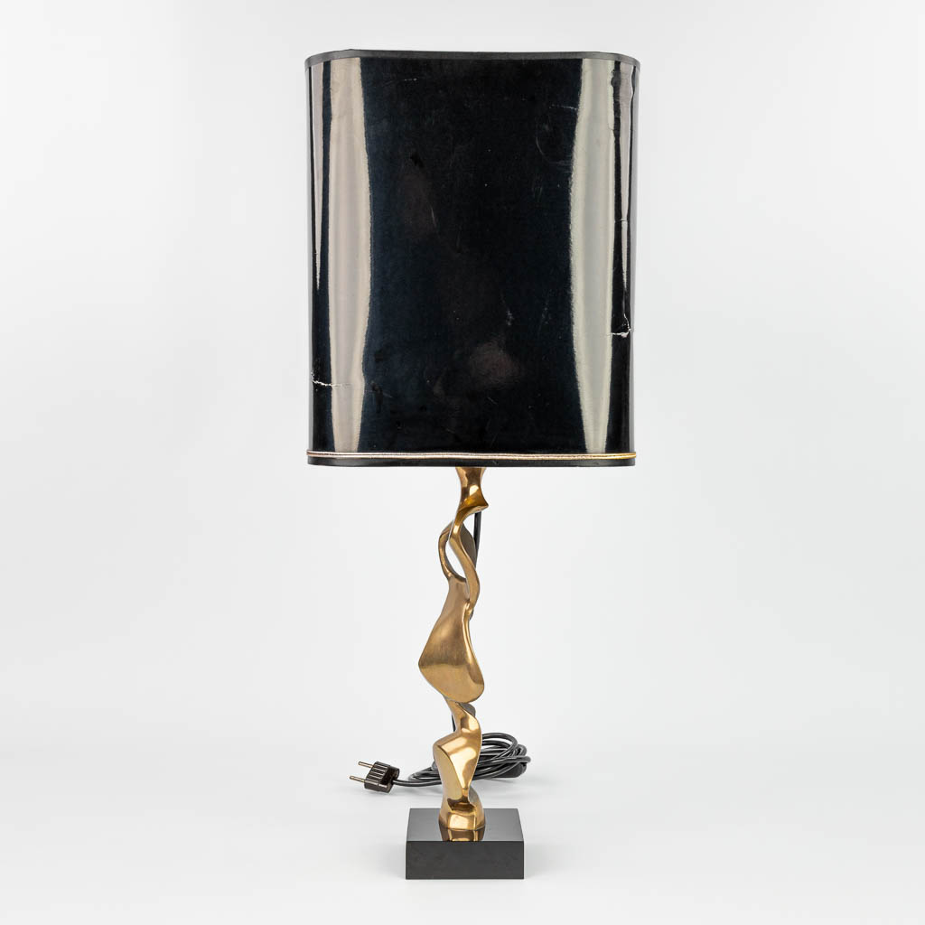 Michel JAUBERT (XX-XXI) 'Table lamp' made of bronze. (H:64cm) - Image 3 of 10