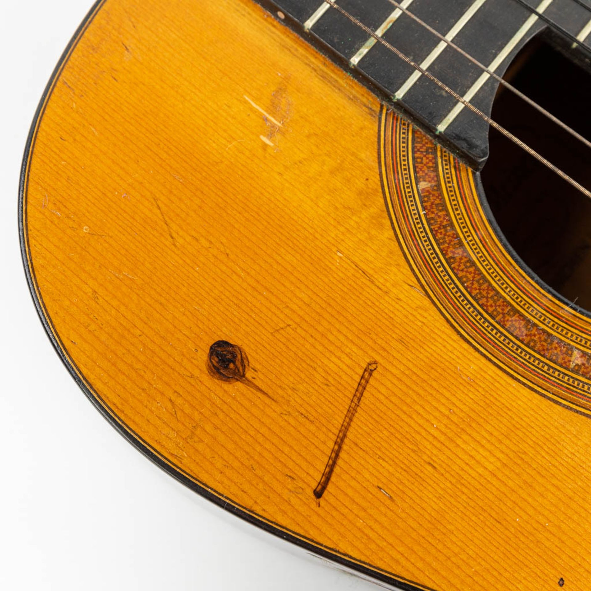 Salvador DALI (1904-1989) a signed guitar dated 1971. (H:99cm) - Image 33 of 42